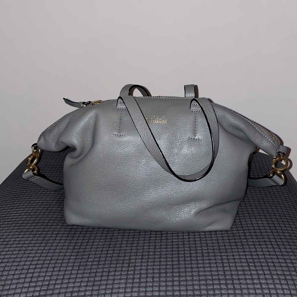 Gray Crossbody Purse